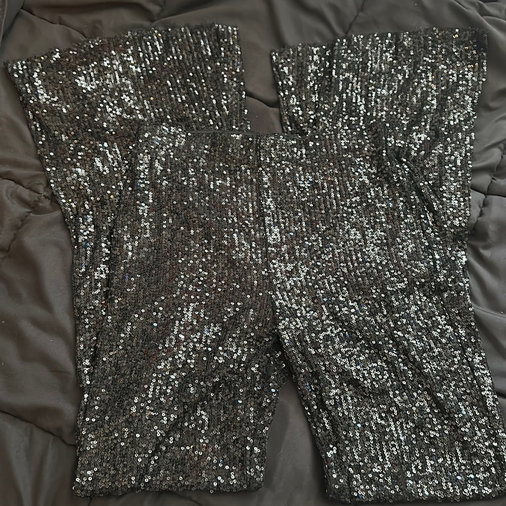 Womens glitter pants
